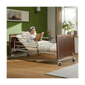 Wood Metal Adjustable Electric Medical Bed Nursing Home Care Backrest Footrest 5-Year Warranty 185KG Capacity Elderly Care