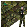 RTS T/C 8020 Poly/Cotton Green CP Anti-Tearing Camouflage Ripstop Fabric for Tactical Gears