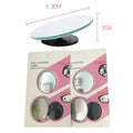 Universal Car Adjustable Wide Angle Round 50mm Convex Blind Spot Mirror Rearview Auxiliary Mirror