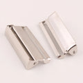 Factory Wholesale 2 Inch Metal Garment Suspender Buckle Overalls Adjustable Buckle