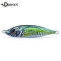For 3D Printing Iron Plate Hard Bait Artificial Jigging Fishing Lure for River Lake Stream 7/10/14/21/28/40/60/80g