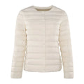 Winter Light Plain Puffer Jacket Custom Duck Quilt Down Jackets Women Outerwear Women's Down Coats