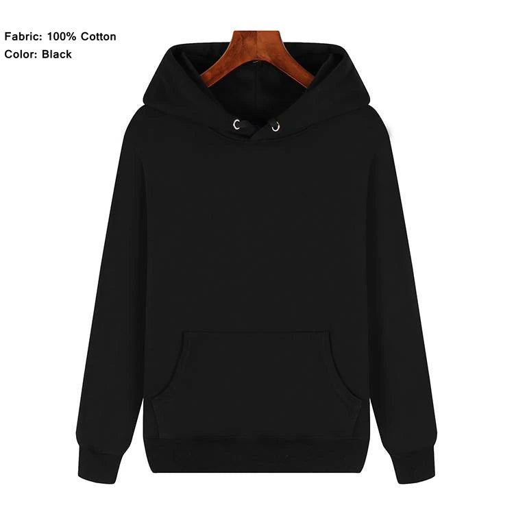 Wholesale OEM Custom Embroidery Hoodie with Logo Printing Neutral Pure Sportswear for Winter Digital Printing Method