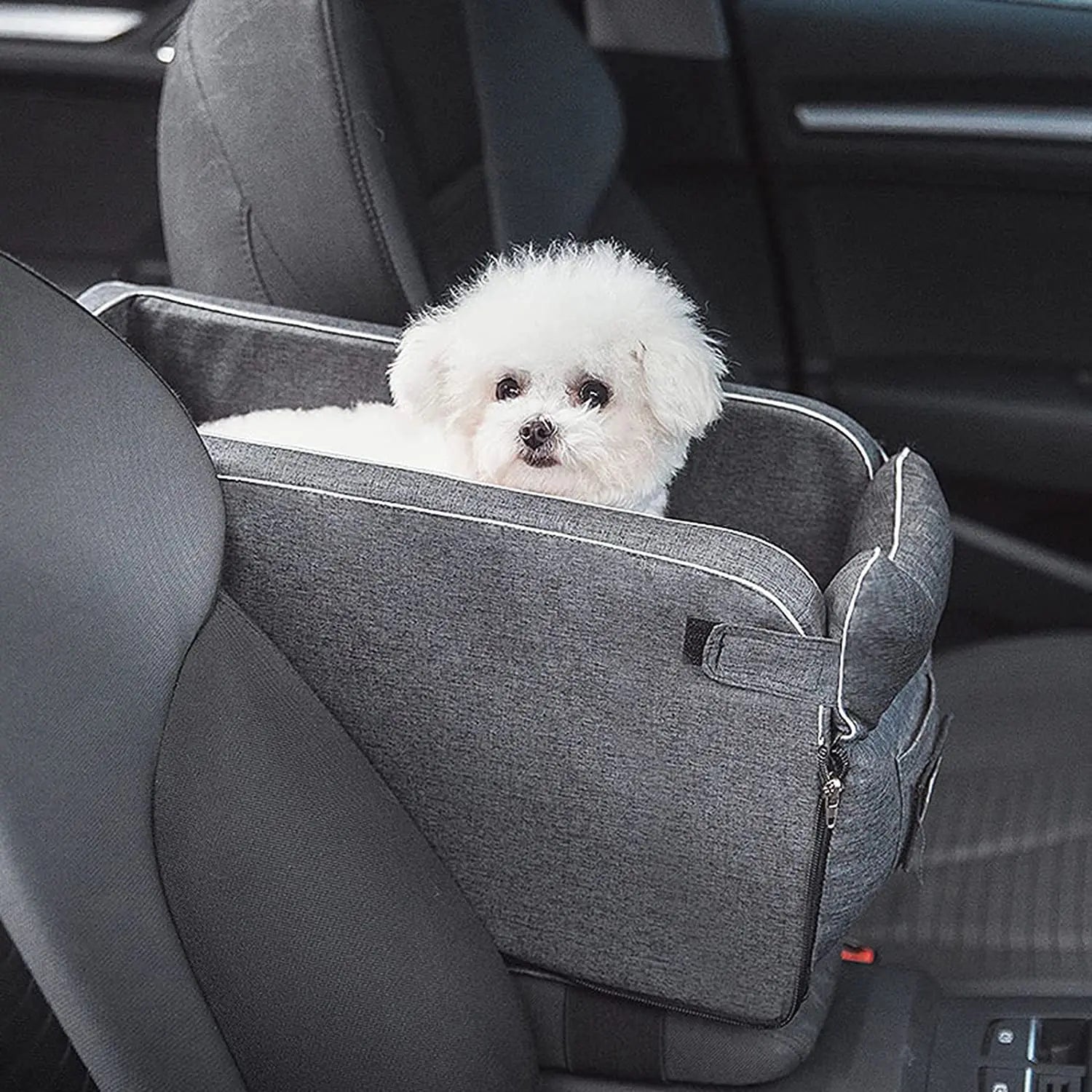 New Single Washable Portable Armrest Console Dog Car Seat Pet Supplies Travel Bags for Dogs Car Booster Seat