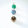 Diy Wholesale Green Aventurine Incense Holder semi-precious stone statue carving for decoration