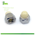 DIN 986 Metric M4 to M12 Hex Nylon Insert Domed Cap Stop Lock Nuts A2 Stainless Steel Din986 Nylock Cap Nuts