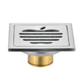 AKPN Best Seller Stainless Steel Square Floor Drain for Bathroom Shower Room