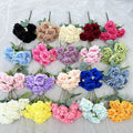 Wholesale Artificial 7 Heads Rose Bouquet Artificial Silk Rose Bouquet for Wedding Decoration