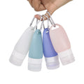 Spot Hook Silica Gel Split Bottle Essence Sunscreen Lotion Cosmetics Silicone Travel Bottle Package Custom Logo