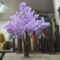 A-1550 Party Wedding Large Center Table Fake Sakura Cherry Blossom Trees 6ft White Purple Artificial Cherry Blossom Tree