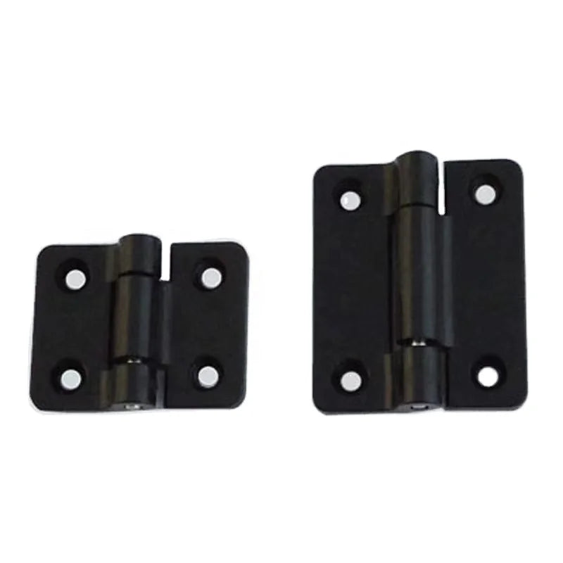 Small Plastic Surface Mount Friction Torque Hinge Black Adjustable Position Door Torque Hinge