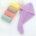 Microfiber Hair Towel Wrap for Women Super Absorbent Quick Dry Hair Towel Turban for Drying Curly Long Thick Hair