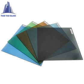 Custom3mm-12mm Large Size Colored / Tinted / Building Glass / Stained Window Glass for Decoration