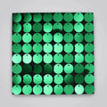 Nicro Mirror Effect Backdrop Curtains Wedding Decoration Shiny PVC 3D Wall Sequin Shimmer Wall Panel Wedding Backdrop Panel