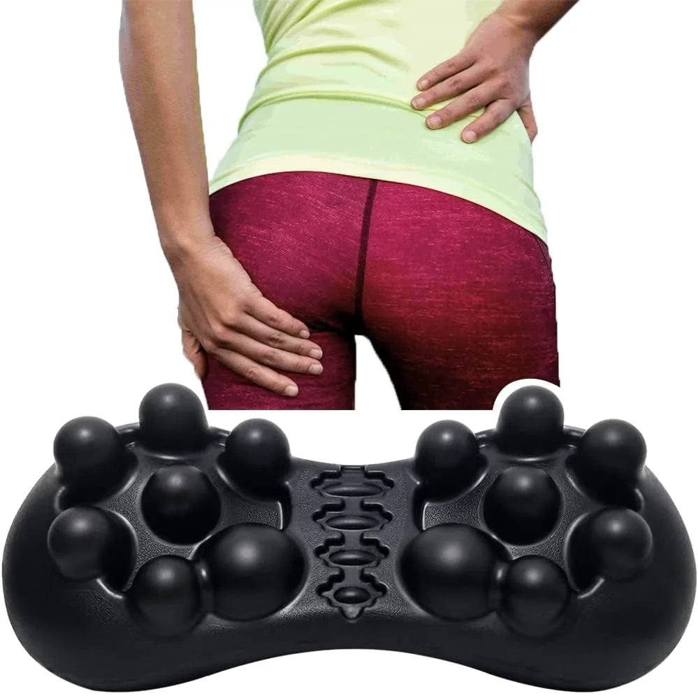 Nice Body Design Lumbar Support Spinal Pain Relief Relax Stretch Back Massager Eva Foam Waist Support for Sleeping