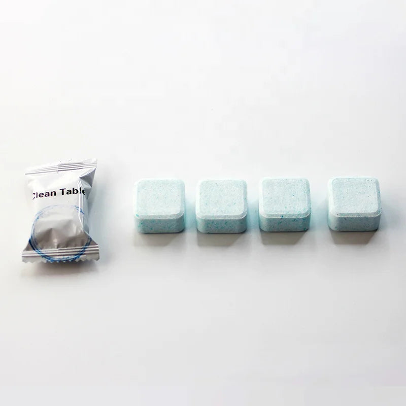 Powerful Scrubbing Bubbles Toilet Bowl Tank Detergent Powder Solid Shape Descaling Cleaner Tablet