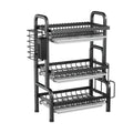 Large Capacity Over the Sink Dish Drying Rack Dish Drying Rack Sink Multifunction Dish Drainer Rack