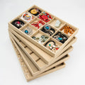 Wholesale Jewelry Container Tray Display Frame Plate for Bracelet Earrings Necklace Props Category Jewelry Storage