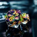 Floating Large D20 Dragon Eye Multiple Eyeball Dice Polyhedral Gaming Resin Dice for DND Player