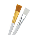 Factory Wholesale Eco Silicone Crystal Facial Mask Brush Private Label Cosmetic Clay Mud Face Mask Applicator Soft Nylon Brush