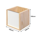 Sublimation Blank Wooden Pen Holder for School Business & Graduation Storage Locker Holders
