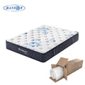 Hybrid Pocket Spring Mattress 10 Inch Queen Size Breathable Fabric Multi-Layer Mattress Comfort Support for Back Pain
