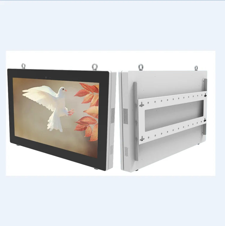 84-Inch High-Brightness Outdoor Monitor for Advertising 55-Inch Wall Mounted Outdoor Signage Videowall LCD for Elevator Use