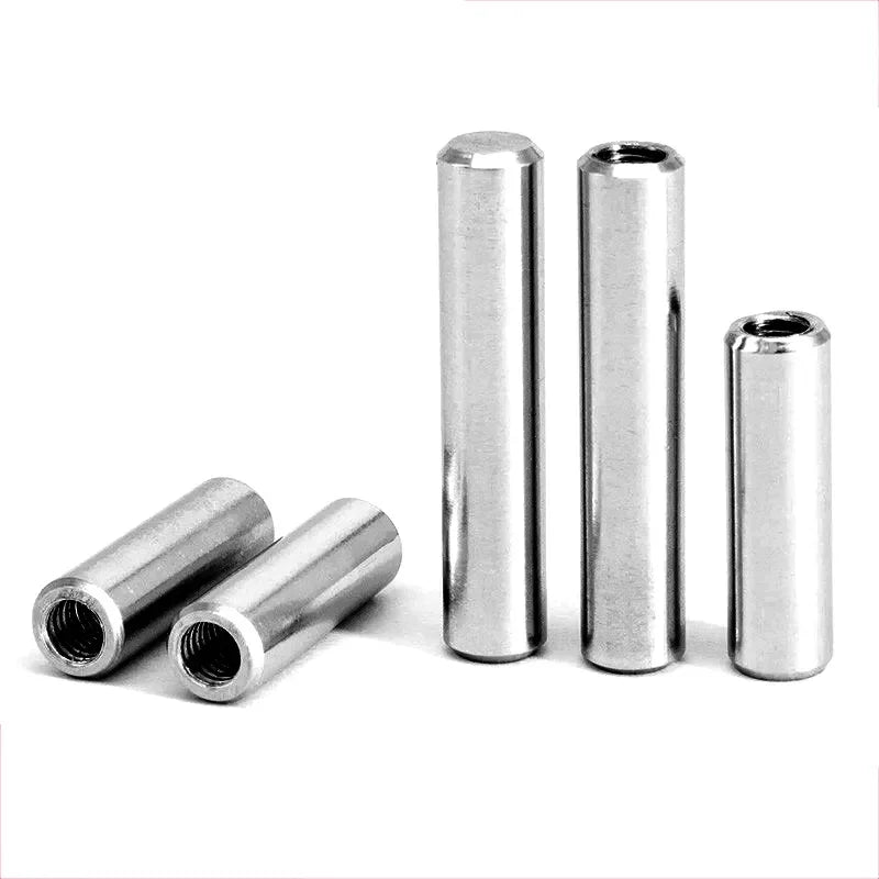 Custom Stainless Steel Brass Aluminum Hollow Internal Threaded Dowel Pin