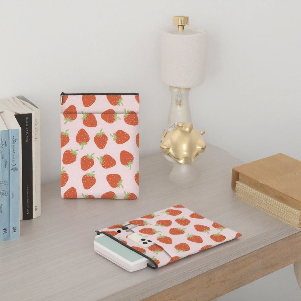 Polyester Book Sleeve Bag Book Protector Sleeve Kindle Accessory Book Cover Dust Pouch