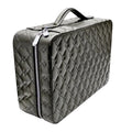 Wholesale Portable Multifunction Luxury Watch Jewelry Storage Box Leather Handheld Zipper Jewellery case