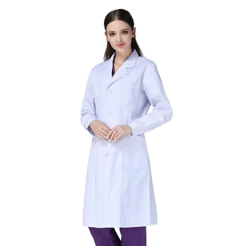 2026 Unisex Hospital White Clinical Coat