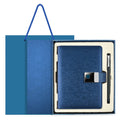 MasterBen OEM Smart Notebook Gift Set A5 Fingerprint Lock Leather Custom Journal Notebook With Smart Pen