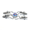 IKS420 Plungers Rest Type Stainless Steel Hex Head Safety Pull Konb Ring M16 Indexing Plungers