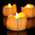 9 Pcs Wedding Light Romantic Candles LED Tea Light Candle for Christmas Birthday Party Home Decor