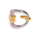 J&D 18K Gold Minimalist Jewelry Design Stainless Steel Letter D Open Ring