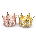 Hot Sale Luxury Mini Pearl Crown Elegant Princess Tiara Crystal Rhinestone Crown for Children Hair Jewelry Ornaments