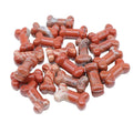 HZ Wholesale Natural Crystal Crafts Mixed Material Red jasper Bone Carvings Reiki Mini Gemstone Carvings
