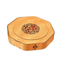 Star PU Leather Doterra Wooden Essential Oil  Double Bed Designs With Jewellery Storage Advent Gift Box Glass Lid