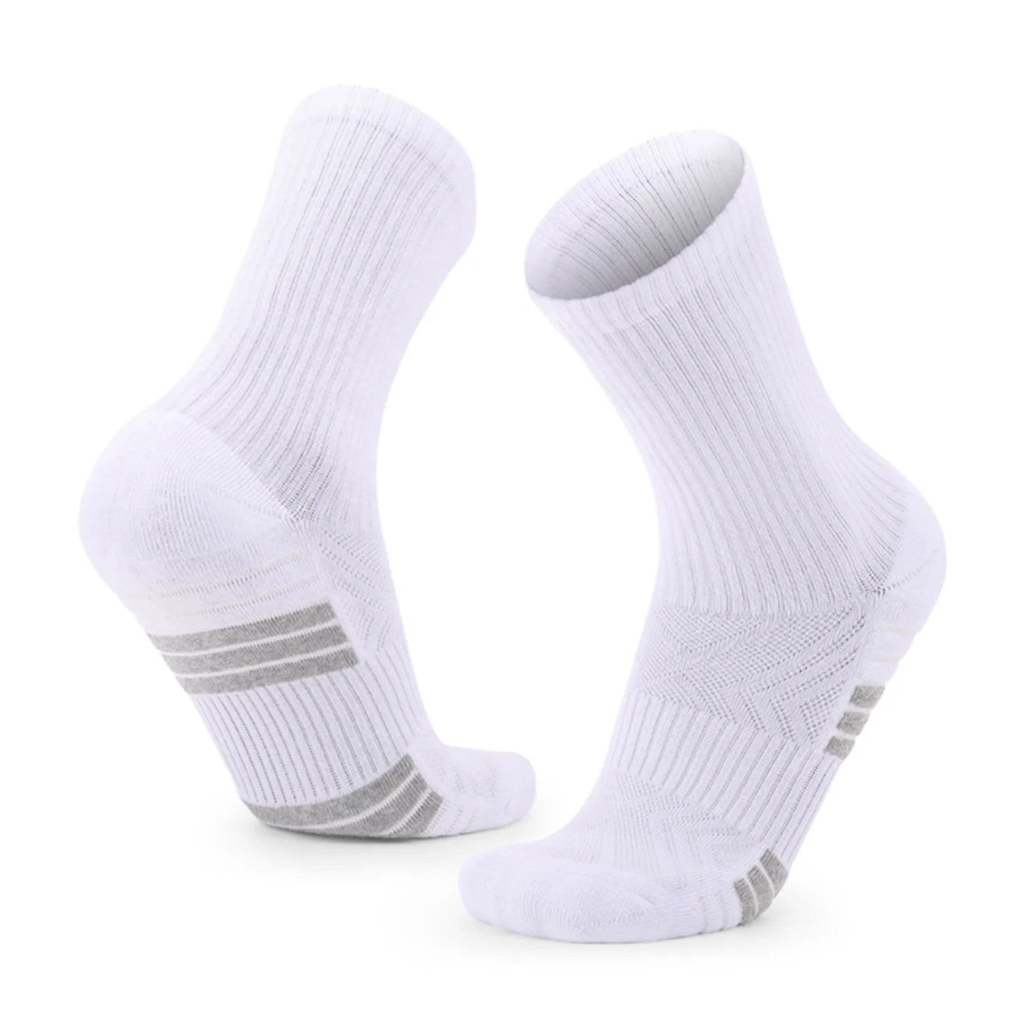 Custom Logo Black Cushioned Crew Terry Designer Men Athletic Blank Basketball Cycling  Elite Sport Socks