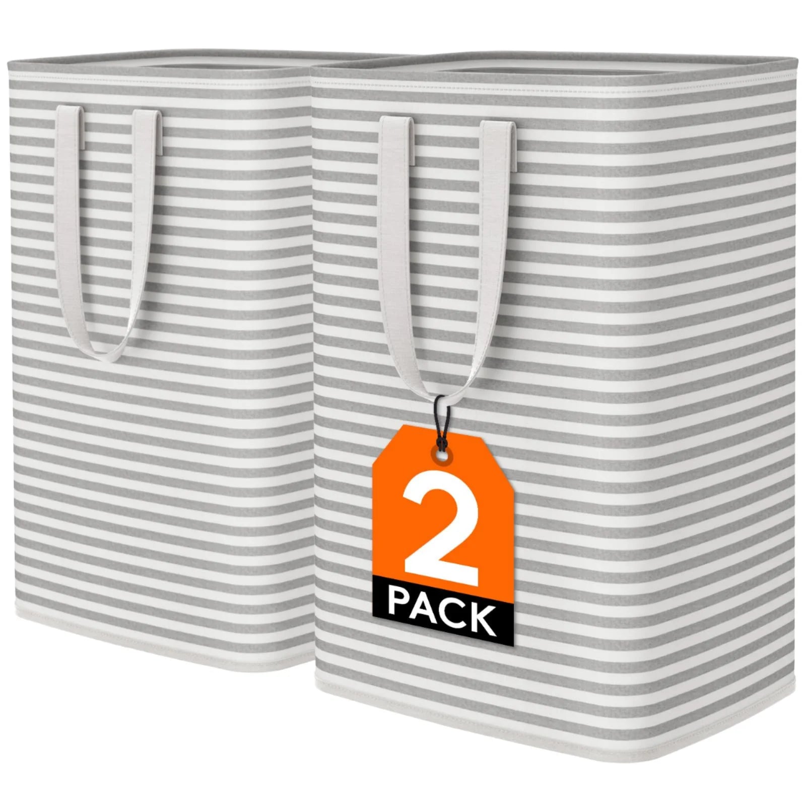 Large Collapsible Laundry Baskets  Freestanding Waterproof Clothes Hamper  Laundry Room Bedroom Bathroom Laundry Hamper