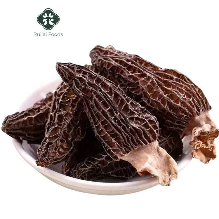 1kg 5-8cm Chinese Dried Black Morchella Esculenta Cultivated Morels Mushroom