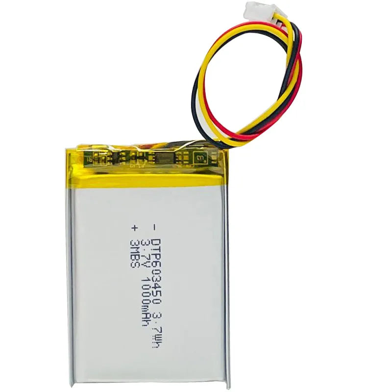 LP573450 1050mAh 3.7V Dtp Polymer Lithium Battery Li-Po Batterie
