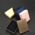 Hot Cardboard Necklace Jewelry Boxes Fashion Custom Jewelry Box Logo Luxury Pink Blue Yellow Jewelry Shipping Boxes