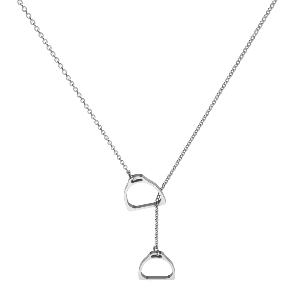 2024 Fashion for Women Horse Shoes Sublimation Necklace High Fashion Jewelry Accessories Women Joyeria Para Mujer