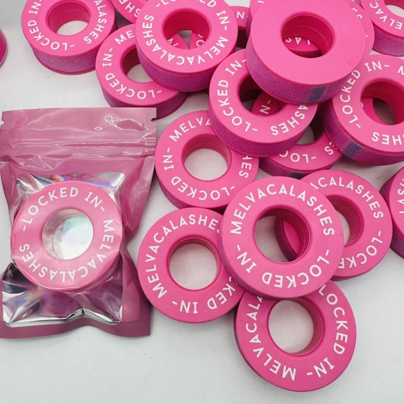 Wholesale Silicone Gel Tape Pink White Purple Blue Color Eyelash Tape Sensitive Skin  Tape Lash Extensions