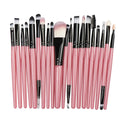 20pcs Professional Cosmetics Tools Multifunctional Eyeshadow Makeup Brushes Set