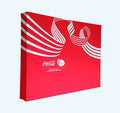 10x7.5 ' Aluminum Portable Folding End Wrapped Polyester Fabric Printing Straight Collapsible Pop up Display Stand