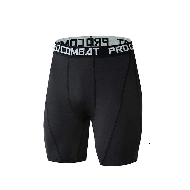 Men's Performance Compression Shorts Quick Dry Sports Tight Stretch Shorts