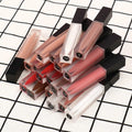 Women Lipstick  Black Lid Matte Lipgloss Box Organic Lipstick Private Label