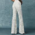 Dress Embroidery Lace White Pantsuit Detachable Two-piece Set of Mother Clothing Cross-border Factory Price Wedding Dress